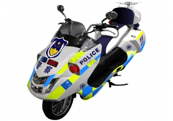 Police motorcycles